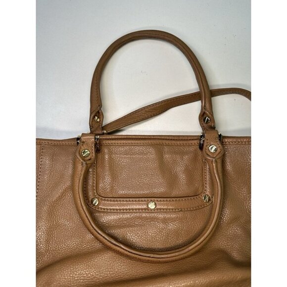 For Repair - Tory Burch Leather Amanda Mini Satchel Brown - Picture 8 of 12